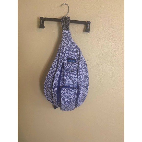 Kavu Rope‎ Sling Bag Crossbody Purple/White - Picture 1 of 7